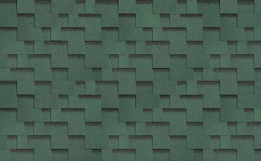 Гибкая черепица ТЕХНОНИКОЛЬ SHINGLAS Фокстрот, Эвкалипт