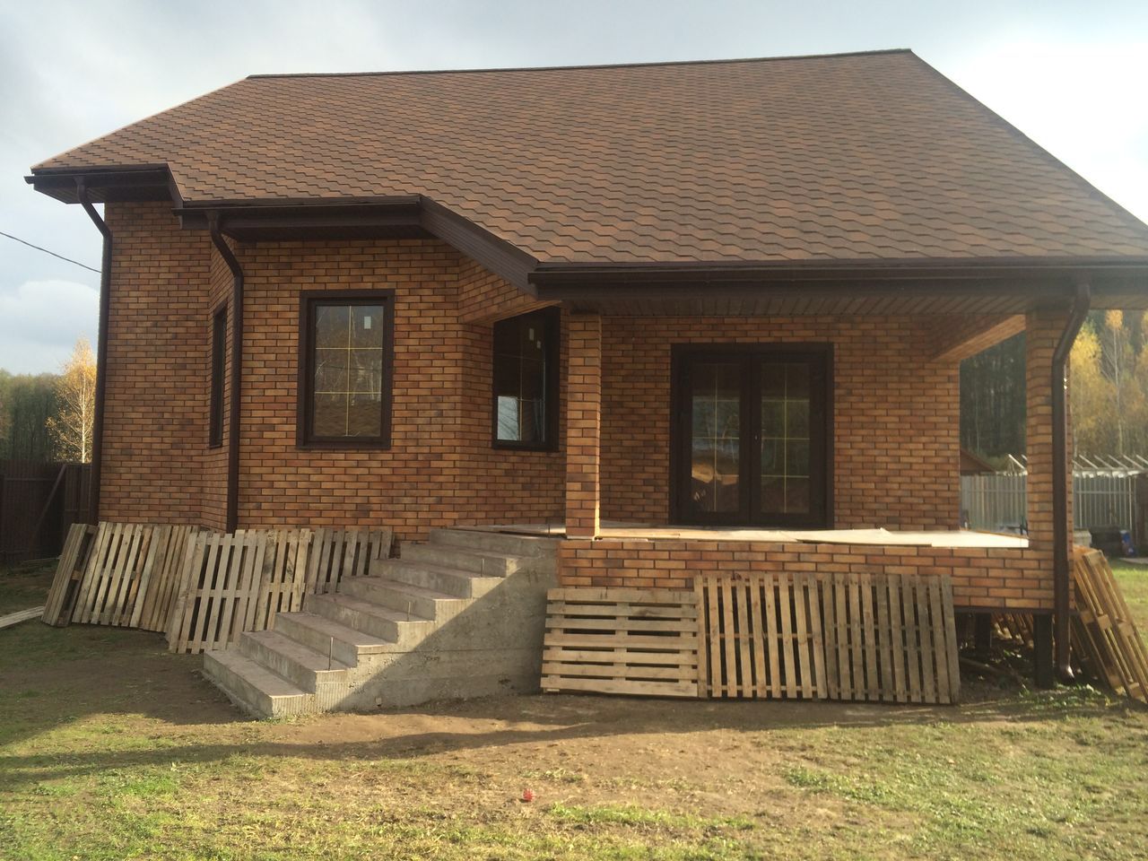 Braun Glatt, Толщина 30 мм, Фасадные Термопанели Rufford